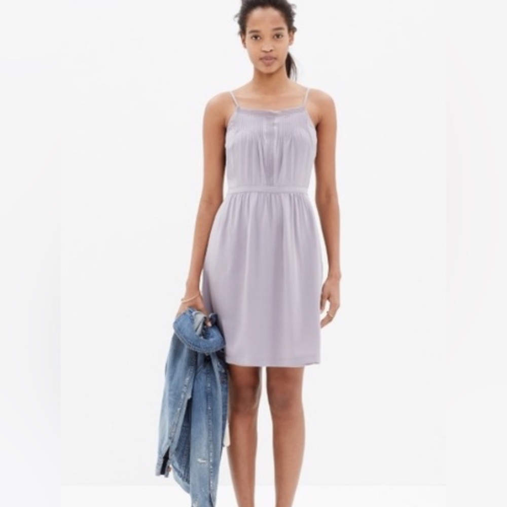 Madewell Silk Inset Dress